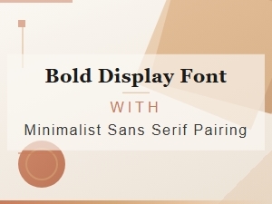 Bold Font Minimalism in Modern Startup Design